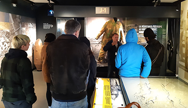 visite du mémorial du Faron