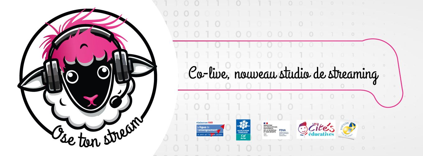 Co-live le studio streaming à Toulon animé par la fol83